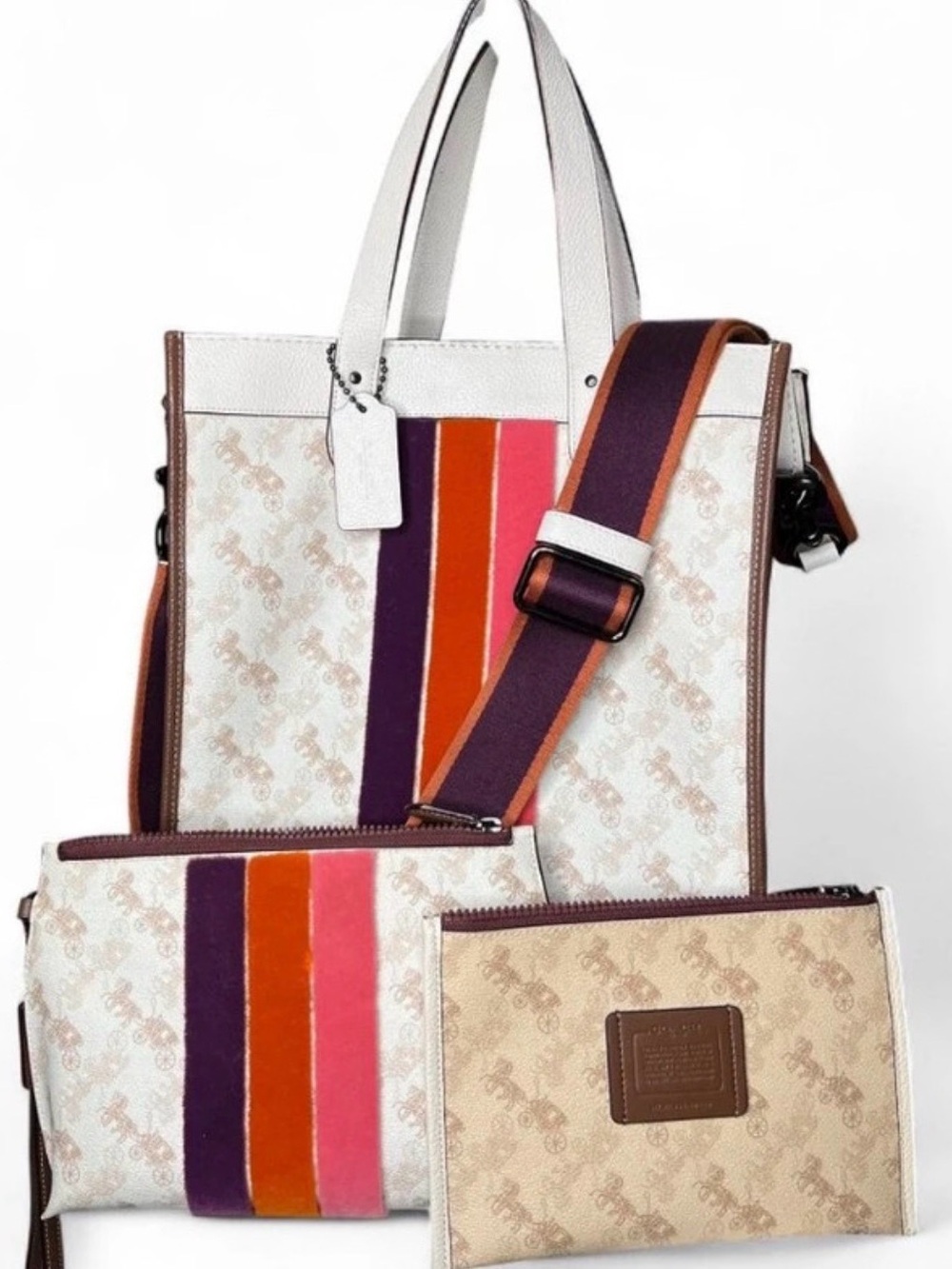 Coach Field Tote 4 pcs Nwt